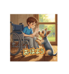 我道を行くななし君（個別スタンプ：4）
