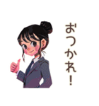 仕事女子の秋♡ほっこり敬語（個別スタンプ：2）