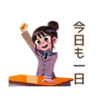 仕事女子の秋♡ほっこり敬語（個別スタンプ：11）
