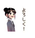 仕事女子の秋♡ほっこり敬語（個別スタンプ：12）