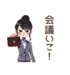 仕事女子の秋♡ほっこり敬語（個別スタンプ：32）