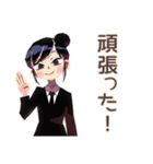 仕事女子の秋♡ほっこり敬語（個別スタンプ：40）