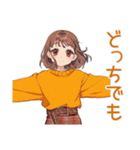 やんわりお願い★めんどくさ女子（個別スタンプ：27）
