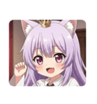 みやびなみなみちゃんスタンプ（個別スタンプ：18）