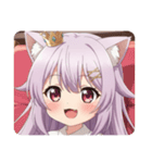 みやびなみなみちゃんスタンプ（個別スタンプ：19）