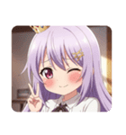 みやびなみなみちゃんスタンプ（個別スタンプ：22）