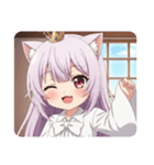 みやびなみなみちゃんスタンプ（個別スタンプ：24）