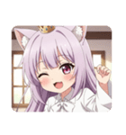 みやびなみなみちゃんスタンプ（個別スタンプ：25）