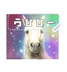 書き込める！！びっくりアニマル♥宇宙×動物（個別スタンプ：14）