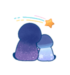 星空ペンギン（個別スタンプ：37）