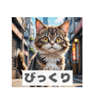 もふもふ表情ネコ（個別スタンプ：5）