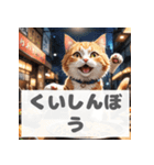 もふもふ表情ネコ（個別スタンプ：20）