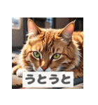 もふもふ表情ネコ（個別スタンプ：26）