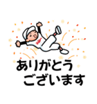野球少年レッド（個別スタンプ：3）