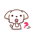 マルチーズ_今の思い（個別スタンプ：14）