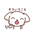 マルチーズ_今の思い（個別スタンプ：29）