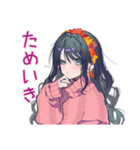 かまってちゃんの秋♡ぴえん女子（個別スタンプ：20）