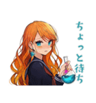 魔女の薬剤調合★魔法ファンタジー（個別スタンプ：14）