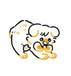 可愛いわんわんのスタンプ（個別スタンプ：18）