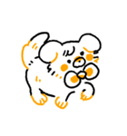 可愛いわんわんのスタンプ（個別スタンプ：20）