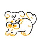 可愛いわんわんのスタンプ（個別スタンプ：28）