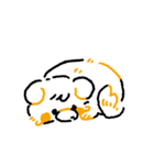 可愛いわんわんのスタンプ（個別スタンプ：37）