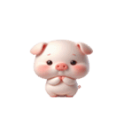 食べすぎピンクのぶた（個別スタンプ：32）