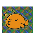 深海ピカピカあんこうくん@SFW（個別スタンプ：8）