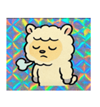 モフモフ光るぞアルパカ無双@SFW（個別スタンプ：1）