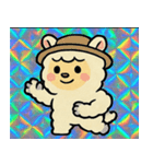 モフモフ光るぞアルパカ無双@SFW（個別スタンプ：5）