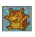 転がる鉄壁アルマジロ伝説@SFW（個別スタンプ：1）