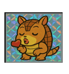 転がる鉄壁アルマジロ伝説@SFW（個別スタンプ：8）