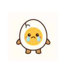 たまご、しゃべります。（個別スタンプ：5）