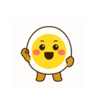たまご、しゃべります。（個別スタンプ：16）