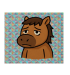 全力疾走マッスルウマ伝説@SFW（個別スタンプ：6）