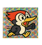 ドコドコ戦士キツツッキー@SFW（個別スタンプ：4）