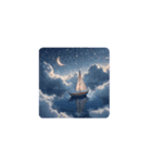 雲海の輝き✨️Radiant    Cloud Sea（個別スタンプ：11）