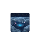 雲海の輝き✨️Radiant    Cloud Sea（個別スタンプ：14）