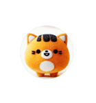 動く！まんまるアニマルパラダイス2（個別スタンプ：1）