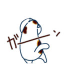 和風猫＜気分が沈んでいる時に＞（個別スタンプ：9）