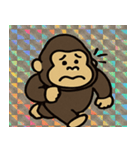 筋肉暴走ゴリラ無双伝説@SFW（個別スタンプ：1）