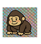 筋肉暴走ゴリラ無双伝説@SFW（個別スタンプ：3）