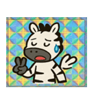 疾走シマウマのゼブラ斬！@SFW（個別スタンプ：13）