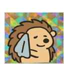 知性派ハリネズミのツンデレ伝説@SFW（個別スタンプ：1）