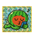 熱血スイカパンチで正義爆裂@SFW（個別スタンプ：13）