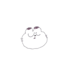 猫田のスタンプ9▼（個別スタンプ：9）