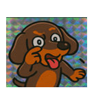 胴長一閃！ダックス武者伝説@SFW（個別スタンプ：6）