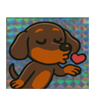 胴長一閃！ダックス武者伝説@SFW（個別スタンプ：8）