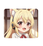 ヘッドホンみなみちゃんスタンプ（個別スタンプ：21）