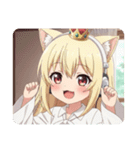 ヘッドホンみなみちゃんスタンプ（個別スタンプ：22）